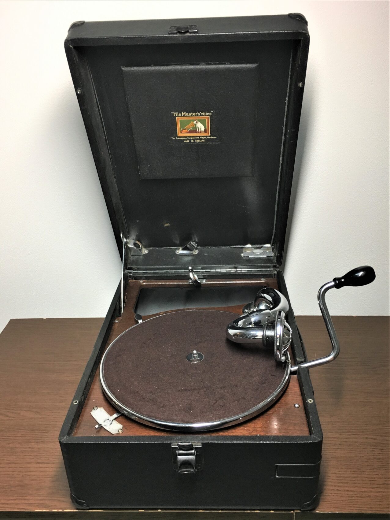 HMV１０４蓄音機 SP盤 蓄音器 SPレコード ビクター 昭和レトロ - 蓄音機